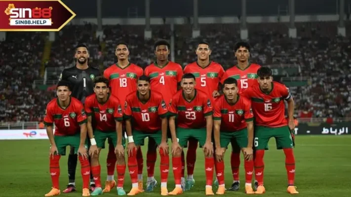 doi hinh morocco Đội hình ra dân sự kiến của Morocco