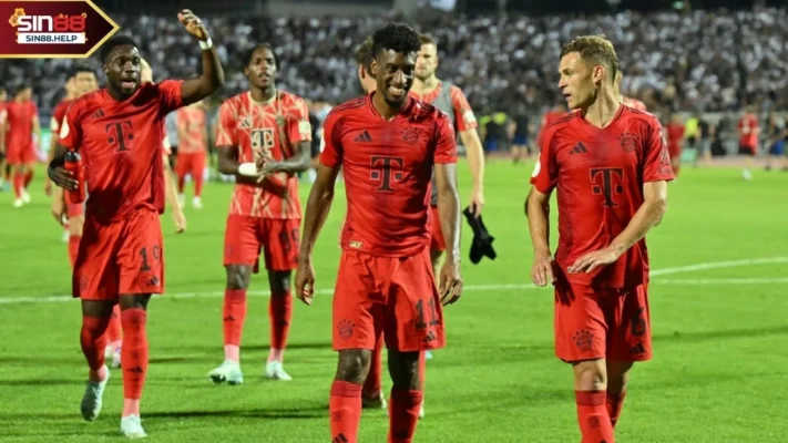 Bayern Munich thang Bayern có 4 điểm trọn vẹn